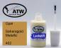 Preview: Opel, Saharagold Metallic, 402: 20ml Lackstift, von ATW Autoteile West.